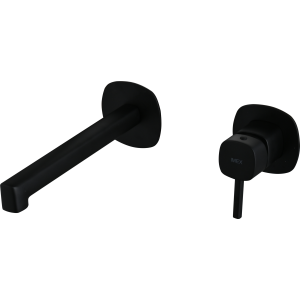 Monomando empotrado lavabo toscana negro mate [ imex® ]
