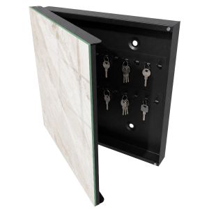 Armario para llaves decorativo 30x30x5, apertura izquierda tulup