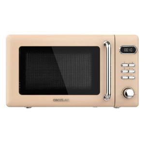 Cecotec microondas digital con grill de 20 l proclean 5110 retro beige. 700
