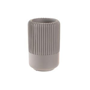 Vaso de cemento 7x7x11cm en mate gris