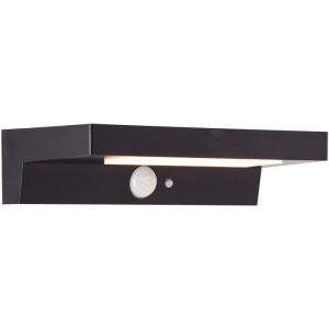 Aplique exterior - brilliant - barker - LED y solar - detector de movimient