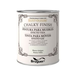 Rust-oleum bruguer chalky finish pintura blanc antiguo 750ml