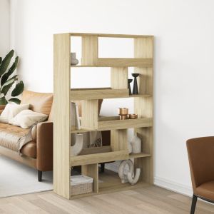 Librerías madera roble sonoma 100x33x156,5 cm