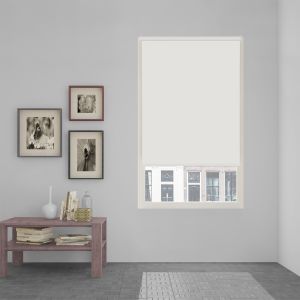 Estor enrollable opaco térmico easy fix  blanco 55 x 190cm