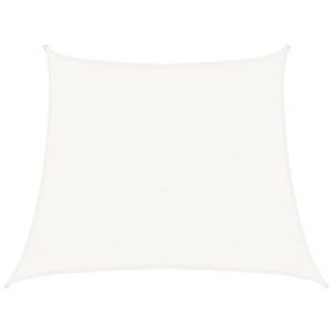Toldo de vela blanco hdpe 160 g/m² 3/4x3 m