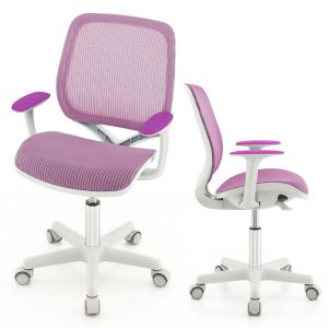Silla de oficina giratoria y ajustable para niños 57