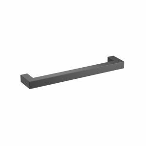 Tirador para mueble 075 inox dist entre ejes 160mm barniz negro lote de 25
