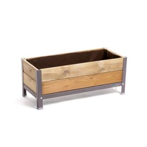 Mi huerto urban | huerto urbano,cultivo de jardin | Gris90x40x38 cm