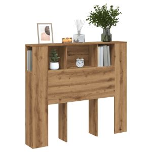 Cabecero armario madera ingeniería roble artisan 120x19x104,5cm eso6270