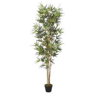 Árbol de bambú artificial con 1104 hojas verde 180 cm eerf1103