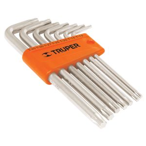 Juego llaves torx largas - 7 piezas