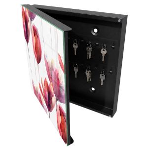 Armario para llaves decorativo 30x30x5, apertura izquierda tulup