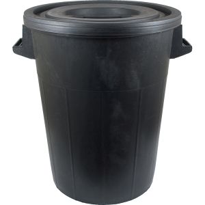Cubo de basura 110 l con tapa