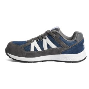 Zapato seguridad acess serraje color azul marino t/calzado numero 46