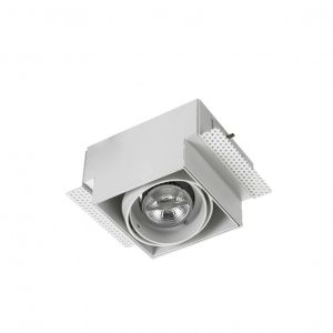 LEDs c4 downlight multidir one LED 107mm trimless 8w 58.1º blanco ip23