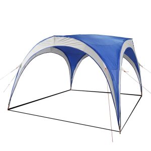 vidaXL tienda de fiesta impermeable azul