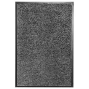 Felpudo lavable gris antracita 40x60 cm es7853