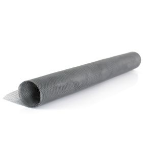 Rollo de tela mosquitera recortable fibra de vidrio 1,4x2 m - gris