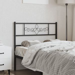Cabecero de metal negro 75 cm eso5545