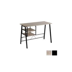 Mesa escritorio con baldas laterales funcional y moderna