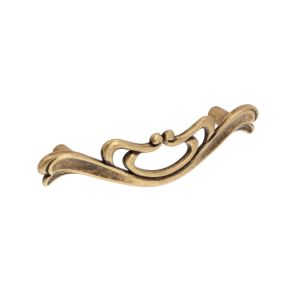 Tirador para mueble en zamac 670 dist entre ejes 96mm antiguo lote de 25