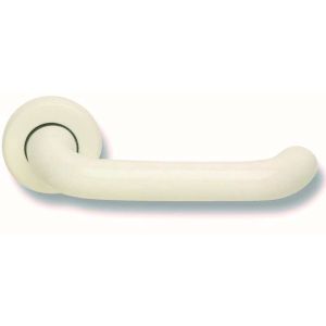 Juego manilla recuperable aluminio 238 roseta blanca