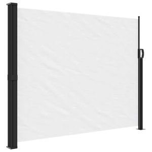 vidaXL toldo lateral retráctil blanco 160x300 cm