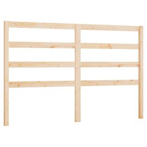 vidaXL cabecero de cama madera maciza de pino 141x4x100 cm