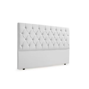 Cabecero tapizado capri polipiel 100x120x12 cm - moonia