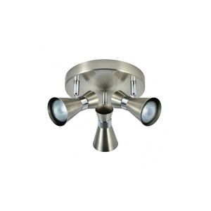 Aplique de techo - maximo - fab 142353003 - gris - gu10 - metal