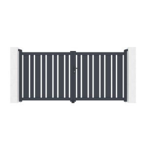 Puerta batiente de aluminio 3m veymont a.140cm