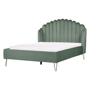 Cama terciopelo ambillou 140 x 200 cm verde