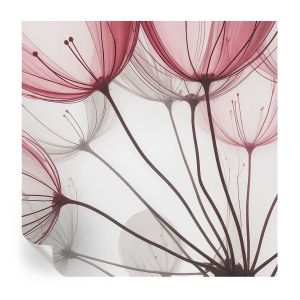 Murales autoadhesivos siluetas florales 250x250 tulup