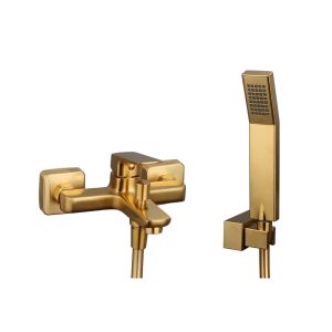 Grupo bañera con kit ducha marriot oro - gme