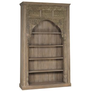Estantería de madera de teca 168x56x272cm pieza única