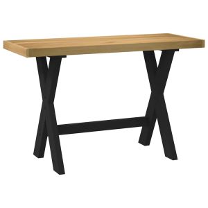 Secretária noain com pernas forma x 120x50x75 cm pinho maciço