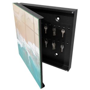 Armario para llaves decorativo 30x30x5, apertura izquierda tulup