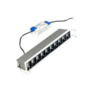 Bañador de pared LED 20W 3000K 1600Lm lineal WALLET empotrable chip OSRAM