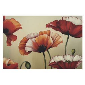 Papel pintado tnt 312x219 amapolas alegres tulup