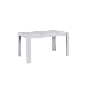 Mesa de comedor o cocina rustic 140cm blanco