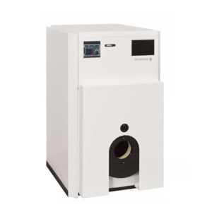 Caldera de fuel de acero chimenea biofioul premys ca plus de dietrich 21 kw
