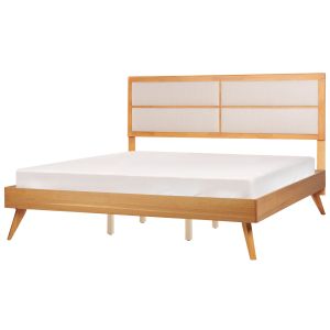 Cama poissy 180 x 200 cm fresno natural