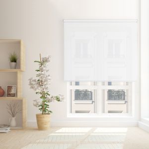 Estor enrollable screen  apertura 10%  blanco 105 x 250cm