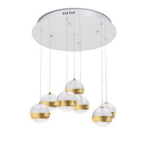 Lámpara de techo LED drops 7 - 56 w - 3300 k - metal- azabak