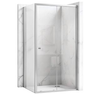Rea cabina de ducha primo slide 130x70 chrome, 130x70x190 cm