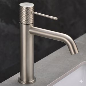 Imex - grifo lavabo níquel serie toscana