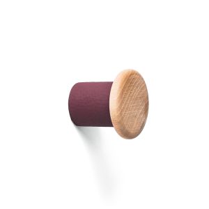 Colgador de pared rei c8723 | 50x50x49 mm | crudo-burdeos