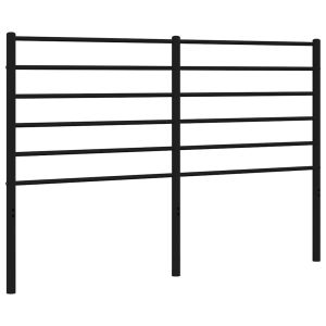 vidaXL cabecero de metal negro 135 cm