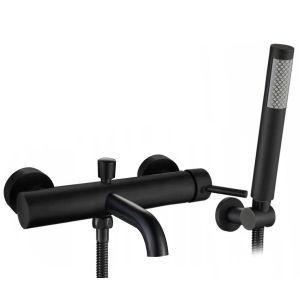 Rea grifo de bañera lungo black, 19x25x4,5 cm