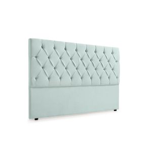 Cabecero tapizado capri acualine 160x120x12 cm - moonia